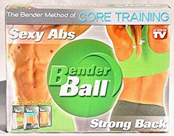 Bender Ball: The Bender Method of Core Training Set Kit for Sexy Abs & Strong Back As Seen On TV Includes 3 DVDs