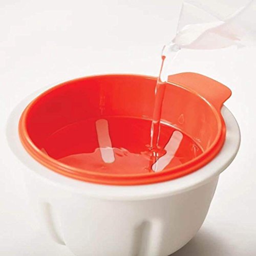 Glorrt Microwave Oven One Egg Poacher Sandwich Kitchen Novelty Gadgets Breakfast Cooke