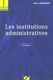 Les  institutions administratives