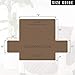Home Fashion Designs Reversible Sofa Protector. Furniture Protector for Living Room with Secure Straps. Furniture Protectors for Kids, Dogs and Pets. (Sofa, Chocolate/Flax)
