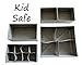 La Luna Sock Organizer Drawer Organizer Dresser Closet Clothes Kitchen Junk Drawer Divider Hanging Closet Organizer Baby Drawer Organizer Lipstick Organizer Makeup Organizer Countertop