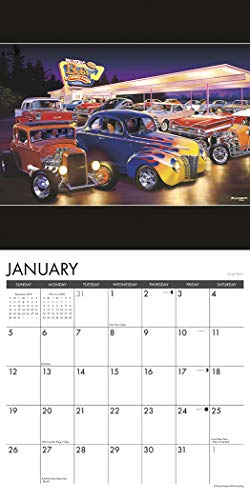 Classic Cruisin' & Chrome 2020 Wall Calendar - Thumbnail 2