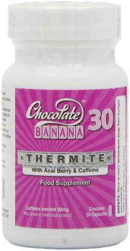 Chocolate Banana Thermite with Acai Berry and Caffeine - Pack of 30 Capsules