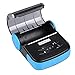 Bluetooth Receipt Printer, Portable Mobile Printer 80mm USB Wireless Personal Bill Thermal Receipt Printer with Leather Case for iOS Android Windows (US Plug)thumb 1