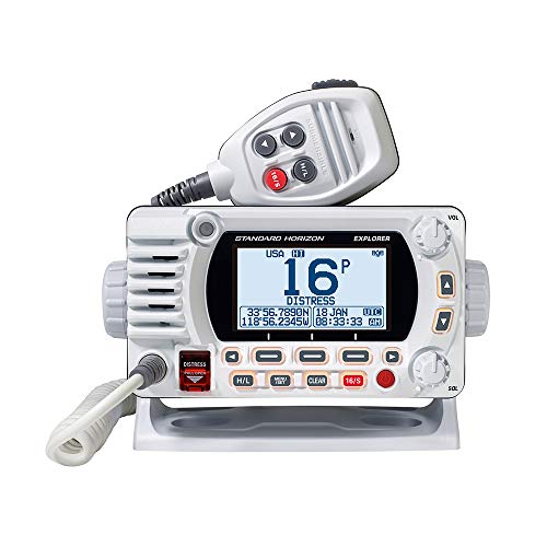 Standard Horizon 1850G Fixed Mount VHF w/GPS - White [GX1850GW]