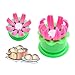 BESTONZON Steamed Stuffed Bun Making Mold Pastry Pie Steam Bun Dumpling Maker Mould Cooking Tool Sets (Green)