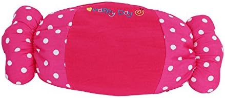 Plush Candy shaped stuffed Newborn Baby Buckwheat pillows Pink,Blue,Green,Orange 20'' (Pink)