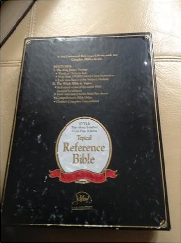 Dugan King James Version Topical Reference Silver Genuine Top Grain  Leather: 9781556740398: Amazon.com: Books