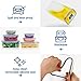 Popit! 8 Clear Food Storage Containers Set, Microwave and Freezer Safe, Little Big Box