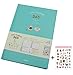 365 Daily Planner Agenda Scheduler Planning Papers Diary Hard Cover Yearly Monthly Dariy Journal Notebook Notepad Gift (Green)