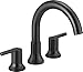 Delta Faucet T2759-BL Trinsic Roman Tub Trim, Matte Black