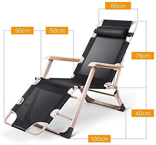 Sun Loungers Sun Loungersners für Gartenliege Outdoor Klappbarer Liegestuhl Tragbarer Garten Sun Lounger Siesta Stuhl… – Bild 4