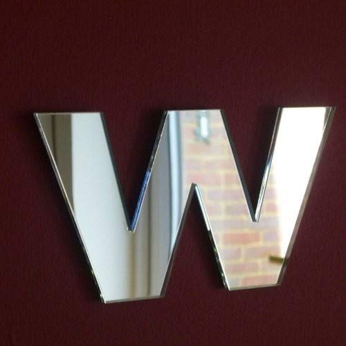 Lower Case Letter W Mirror 45cm