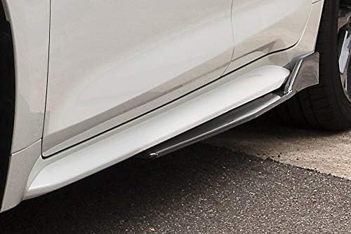 カローラツーリング 外装 エアロパーツ カローラ 車 バイク カローラスポーツ除く 専用 サイドスパッツ サイドスポイラー カーボン転写 カーパーツ Pp製 レッドラインテープ付属 B08c2cs87k カーパーツ