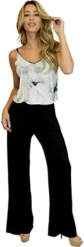 OhConcept Collection Tie &amp; Dye Jumpsuit Dip Dye Black - Large