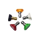 Pressure Washer Sprayer Nozzle Tip Size 3.0 or 030 Set of 5 Tips Stainless Steel for 1500 PSI, 2000 PSI, 2500 PSI 3000 Psi Pressure Washer (3.0)