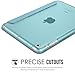 MoKo Case Fit iPad Mini 3/2 / 1, Slim Lightweight Smart Shell Stand Cover with Translucent Frosted Back Protector Fit Apple iPad Mini 1 / Mini 2 / Mini 3, Light Blue (with Auto Wake/Sleep)