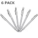 IMT Tungsten Carbide Tip Scriber 6 Pack, Aluminium Etching Engraving Pen with Clip and Magnet for Glass/Ceramics/Metal Sheet