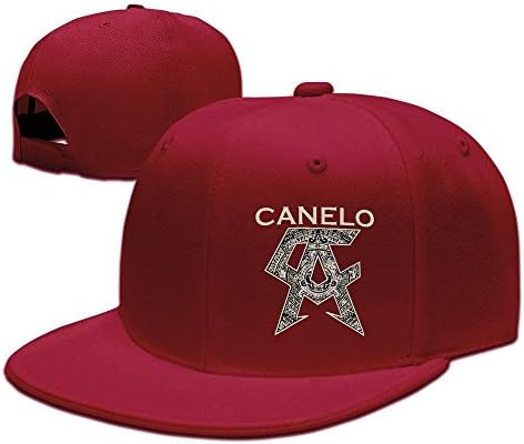 Tom Cool Unisex Classical Logo Canelo Alvarez Baseball Hip-hop Hat Red