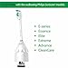Guhiwuk Toothbrush Heads Replacement for Philips Sonicare E-Series HX7001, Fit Sonicare Advance, CleanCare, Elite, Essence and Xtreme Electric Toothbrush Handles 4 Count