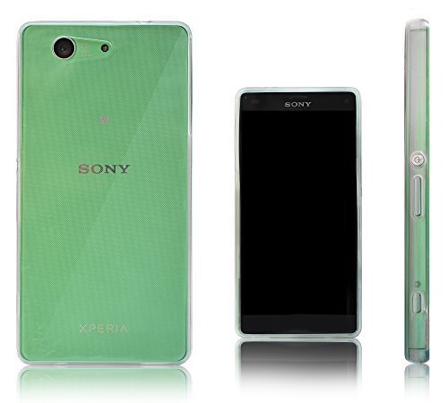 Xcessor Crystal Clear Flexible TPU Case for Sony Xperia Z3 Compact. Transparent