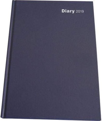 A4 Diary 2019 Week to View (Blue)
