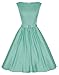 Lindy Bop 'Audrey' Vintage Style 1950's Pastel Rockabilly Swing Dress