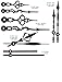Takane EXTRA Long Shaft Clock Movement Clock Parts Repair Kit