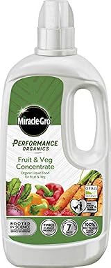 Miracle-Gro Performance Organics Fruit & Veg Liquid Plant Food 1 Litre view 2