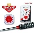 RED DRAGON Trident 180 Dart Point Cones - Silver, Red, White or Black