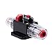 STETION Car Audio 30 Amp Resettable Fuse Circuit Breaker Car Protect for Audio System Fuse 12-24V DC for Car Audio Amps Overload Protection Fuse (30A)