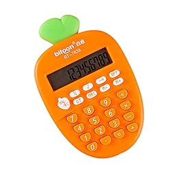 Toyvian Desktop Calculator 12 Digit, Kawaii Mini