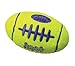 KONG AirDog Squeaker Football Bounce and Fetch Toy Tennis Ball for Small Dogs, 1