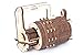 Ugears Combination Lock - DIY 3D Wooden Puzzles for Adults Cryptex - Create Your Own Secret Code - Inspired by The Da Vinci Code DIY Model Kits for Adults to Build - 34 Pcs