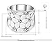 Fashion Month Womens Elegant Enamel Flower White Gold Band Bloom Petal Platinum Wedding Engagement Ring Crystal Inlay
