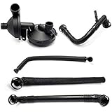 Amazon Com Mtc Crankcase 5pc Pcv Vent Valve And Breather