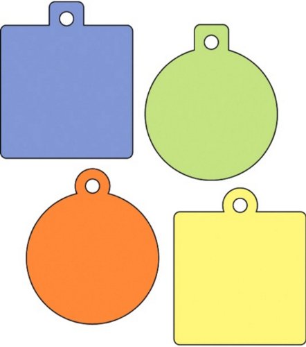 Provo Craft Cuttlebug 2-Inch-by-2-Inch Dies (Set of 4), Charms