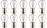 CEC Industries #7511 Bulbs, 24 V, 24 W, BA15s Base, S-8 shape (Box of 10)