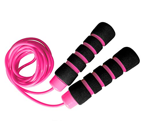 Limm Jump Rope Experience Levels, Cardio, Cross Fitness & More - Easily Adjustable - Best Exercise for Weight-Loss & Health - Start Enjoying The Comfort Today!