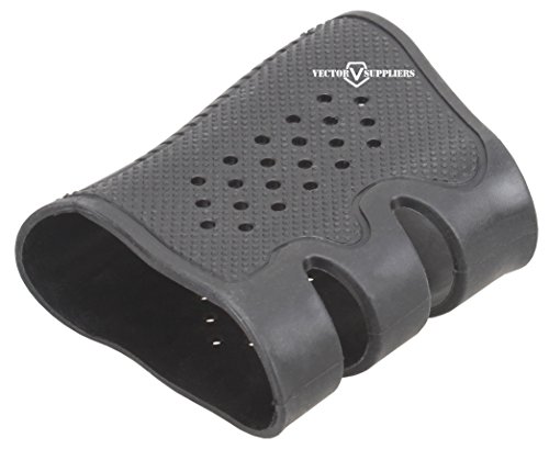 TAC Vector Optics GEN 2 Pistol Rubber Grip Cover Sleeve Slip-On for Avoid Slip Black Color fit Glock HK USP