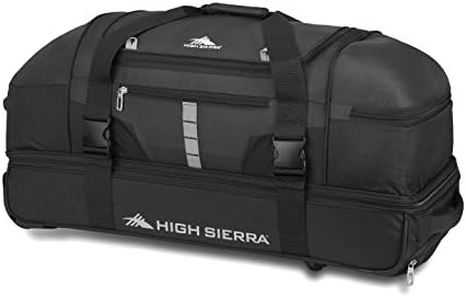 high sierra drop bottom wheeled duffel