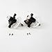 Wwman 2Pcs Motor Holder set for Udi U842 U842-1 U818S Rc Quadcopter Drone Spare Parts