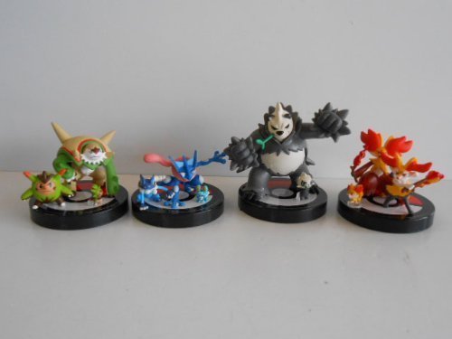 立体ポケモン図鑑 Xy 02 全4種 リアルフィギュア ゲッコウガ全4種 1 ハリマロン ハリボーグ ブリガロン 2 Amazon Com Books