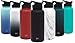 Simple Modern Summit Water Bottle + Extra Lid - Wide Mouth Vacuum Insulated 18/8 Stainless Steel Powder Coated