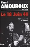 Front cover for the book Le 18 juin 40. by Henri Amouroux