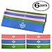 Bouncy Chair Fidget Bands 6 Pack for Kids with Fidgety Feet - for School Chairs Desk Classroom - Fidget Resistance - Improves Concentration