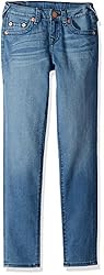 True Religion Girls' Big Casey Skinny Jean, Dew