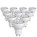 SUNTHIN 10 Pack Dimmable GU10 LED Bulbs 60W Halogen Bulbs Equivalent 6.5W 500lm GU10 Light Bulbs Daylight 5500K 38 Degrees Beam