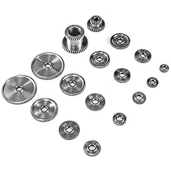 Mophorn 18pcs/Set CJ0618 Lathe Mini Lathe Gears