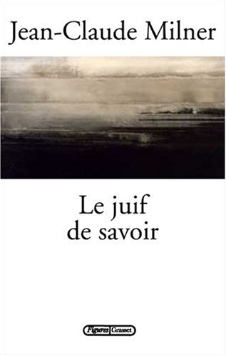 Le  juif de savoir